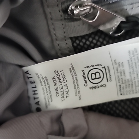 🗻 ATHLETA Stylish Black Crossbody or Fanny Pack Bag - Picture 10 of 10